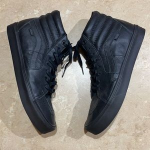 Vans Made For the Makers 2.0 SK8-Hi Reissue UC All Black Leather High Top 11
